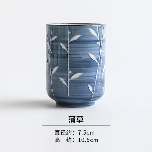 Vintage Japanese Hand-Painted Ceramic Mug - CM036