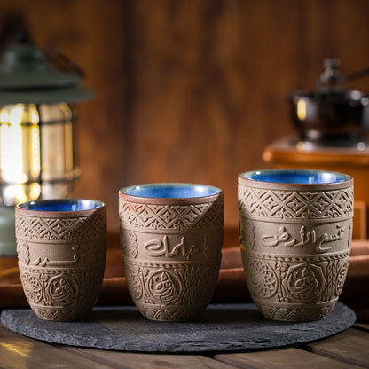 Middle Eastern Pottery Espresso Cup