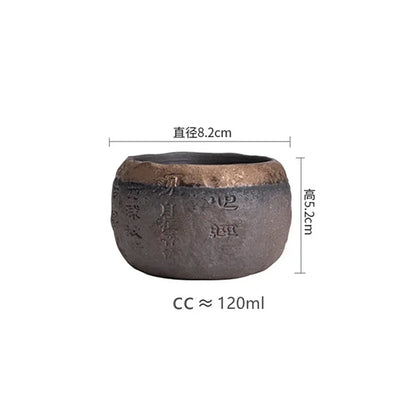 Rough Pottery Handmade Cup