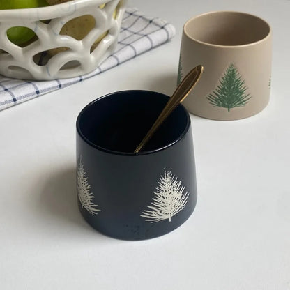 Minimalist Christmas Tree Ceramic Cup - CM053