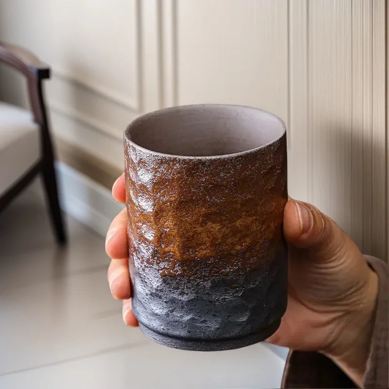 Vintage Handmade Ceramic Rustic Mug