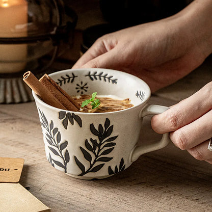Handmade Coarse Pottery Coffee Cup