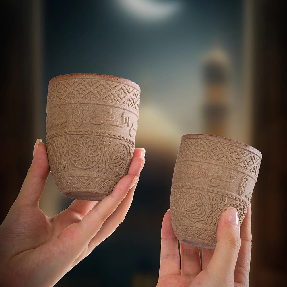 Middle Eastern Pottery Espresso Cup