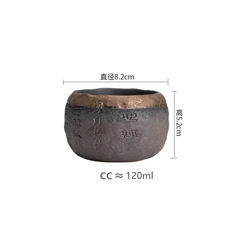 Rough Pottery Handmade Cup