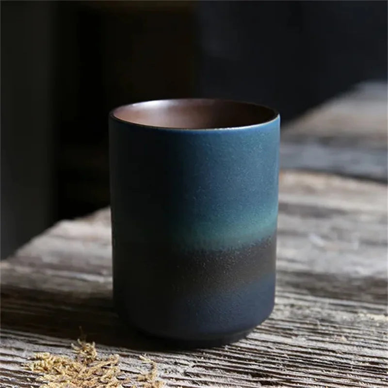 Stoneware Gradient Coffee Mug – No Handle