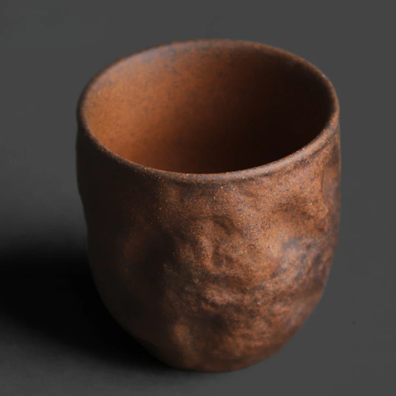 Rough Pottery Old Rock Clay Stone Texture Teacup