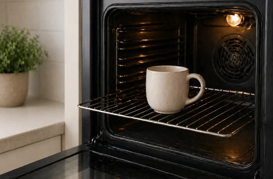 mug oven safety